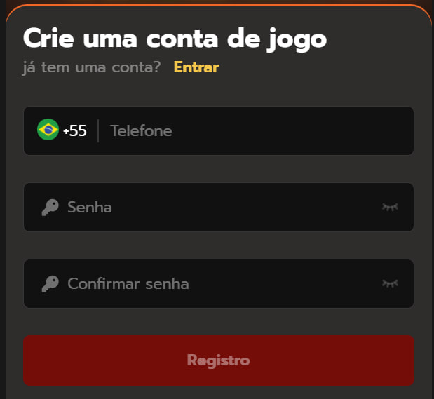 Formulário de Registro BRASILM9